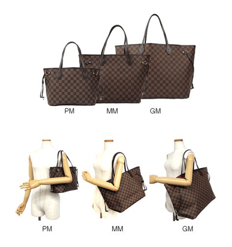 lv neverfull large|neverfull size chart.